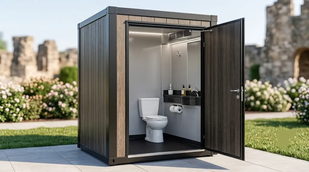 Deluxe Flushable Porta Potty in Yakima